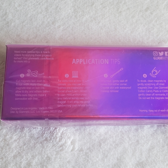 NIB GLAMNETIC Magnetic Eyelashes VIP - Picture 5 of 5